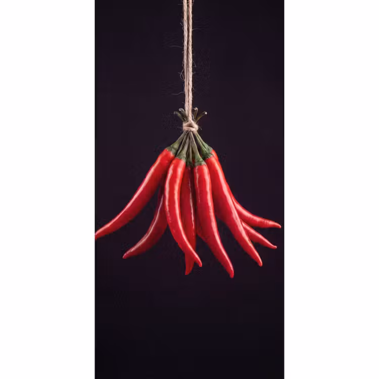 Behang - Rode peper - Eten — 2
