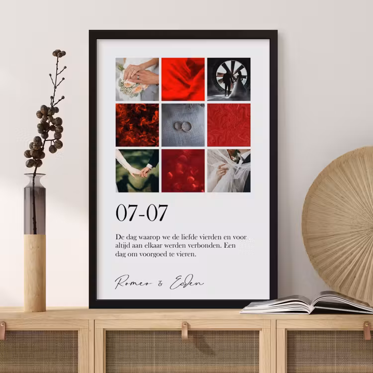 Poster met lijst - Betekenis collage — 4