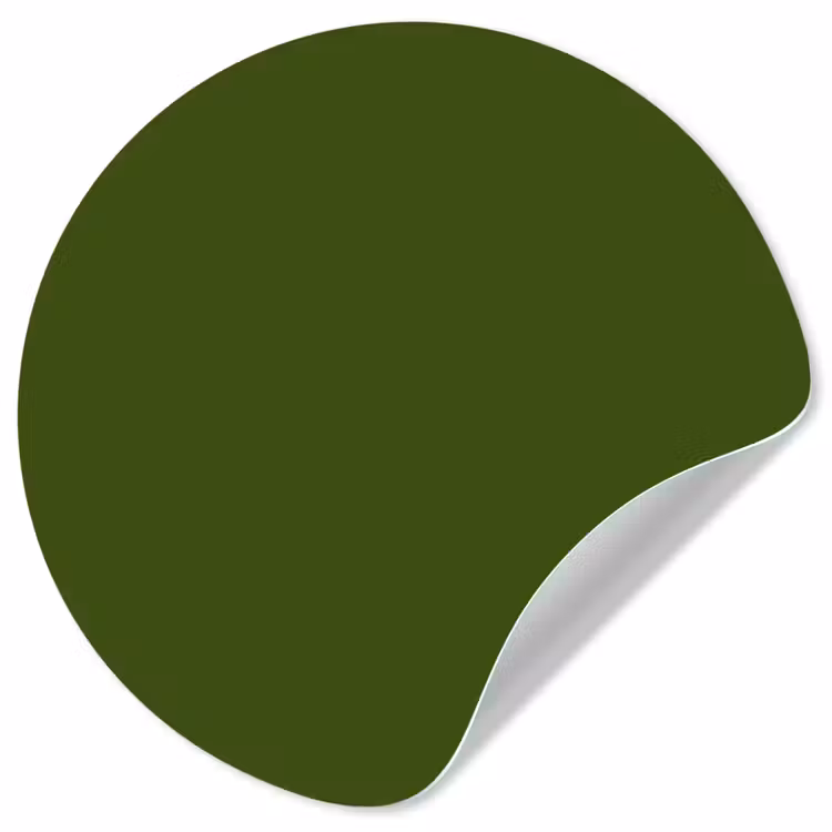 Behangcirkel - Olive - Drab - Groen — 1
