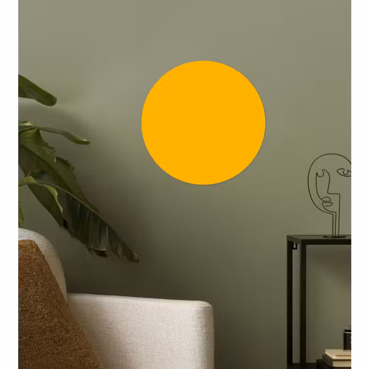 Behangcirkel - Vivid - Amber - Geel — 3