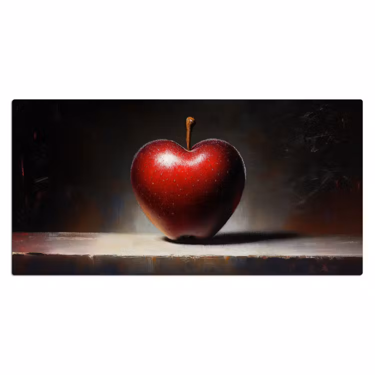 Bureau onderlegger - Apple - Hart - Rood — 1