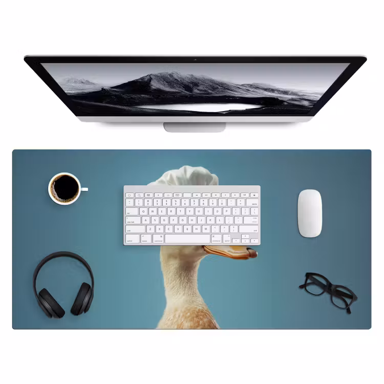 Bureau onderlegger - Eend - Koksmuts - Cute - Vogel — 3