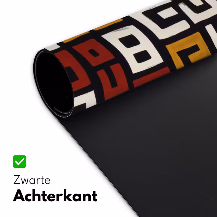 Bureau onderlegger - Abstract - Patroon - Rood — 4