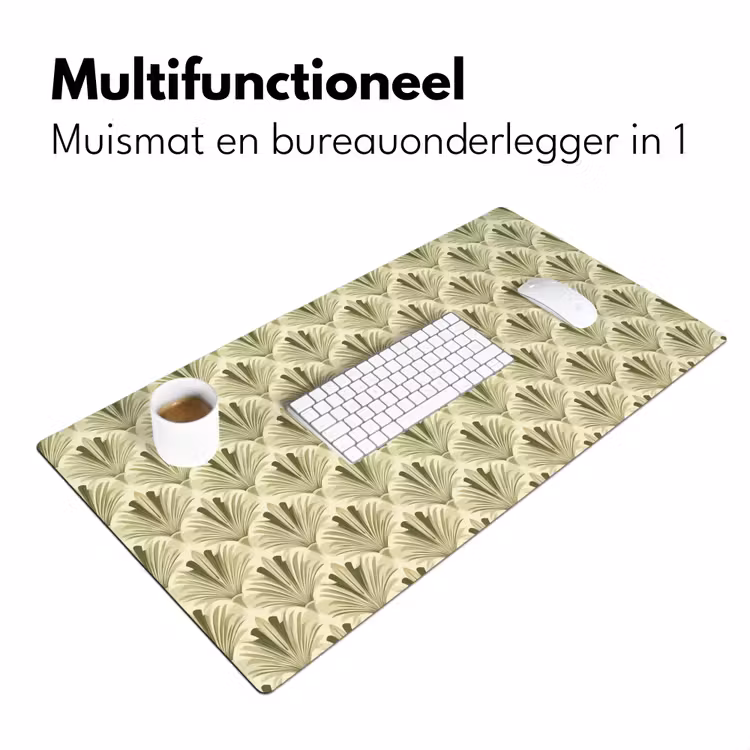 Bureau onderlegger - Klassiek - Waaier - Groen — 7