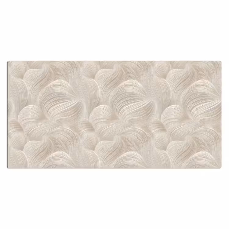 Bureau onderlegger - Lijnen - Waaier - Beige — 2
