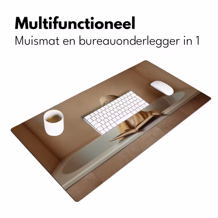 Bureau onderlegger - Bad - Hond - Boek - Zonnebril — 7