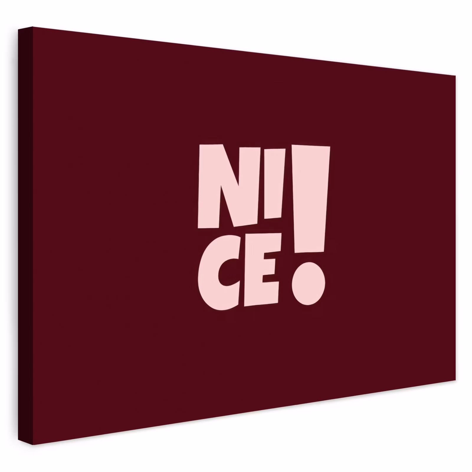 Buiten canvas - Nice - Uitroepteken - Rood — 1