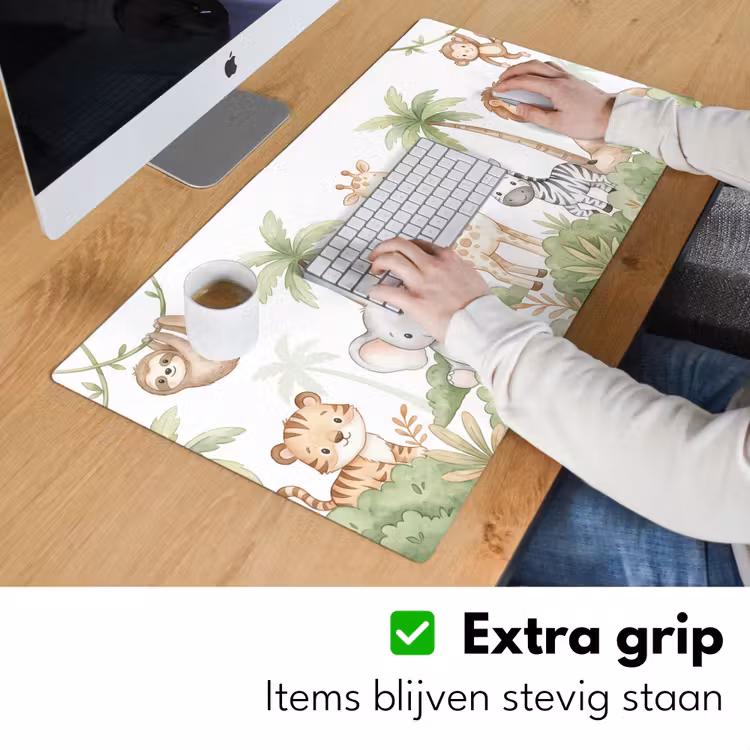 Bureau onderlegger - Dieren - Jungle - Pastel — 6