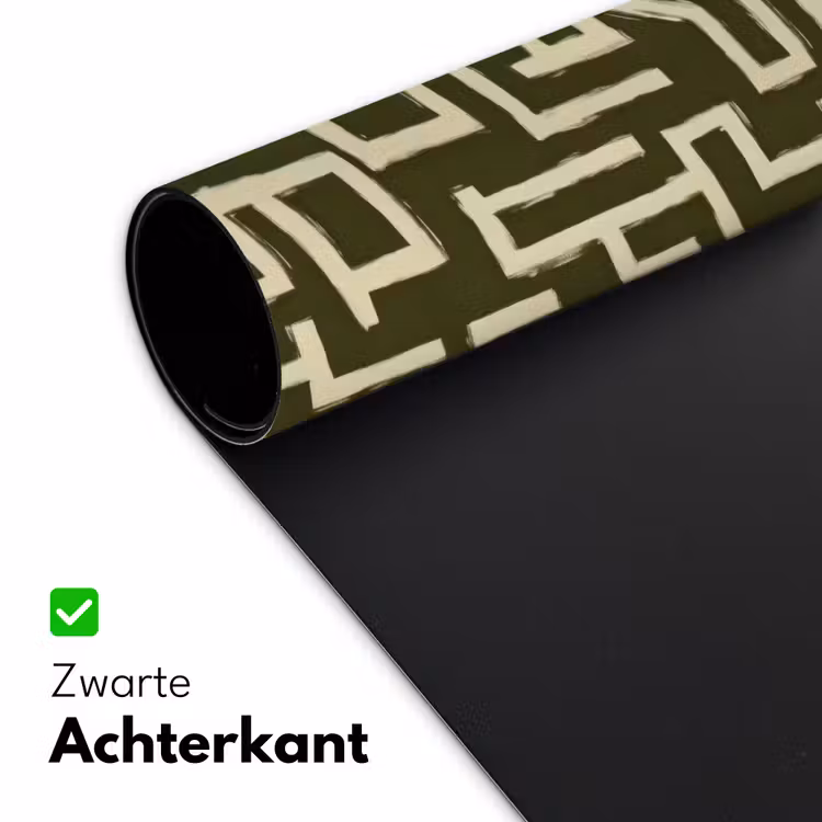 Bureau onderlegger - Abstract - Lijnen - Groen — 5