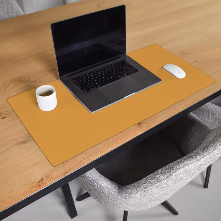 Bureau onderlegger - Autumn - Mustard - Geel — 3