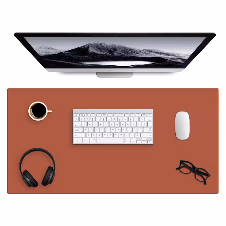 Bureau onderlegger - Copperhead - Oranje - Bruin — 4