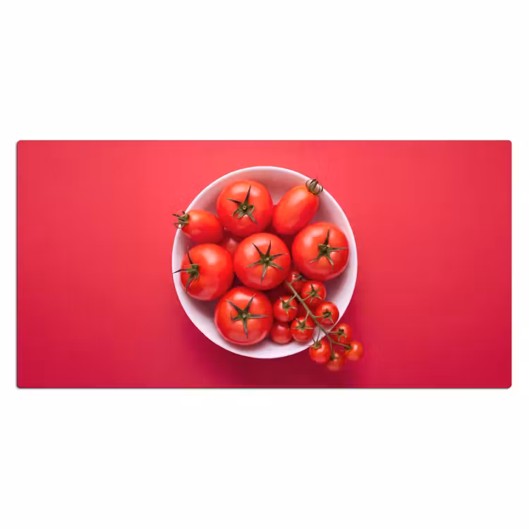 Bureau onderlegger - Eten - Kom - Rood — 2