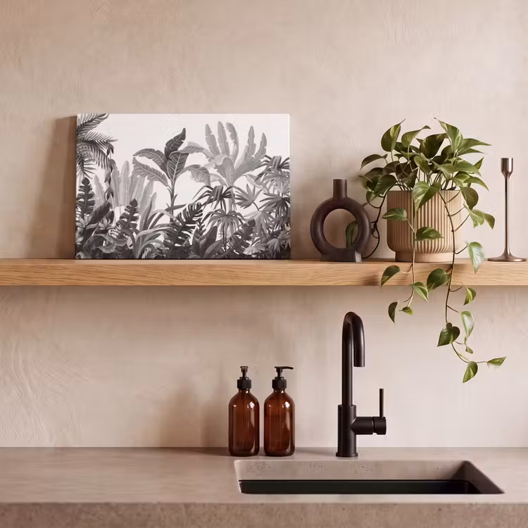 Canvas schilderij - Design - Bladeren - Planten — 2