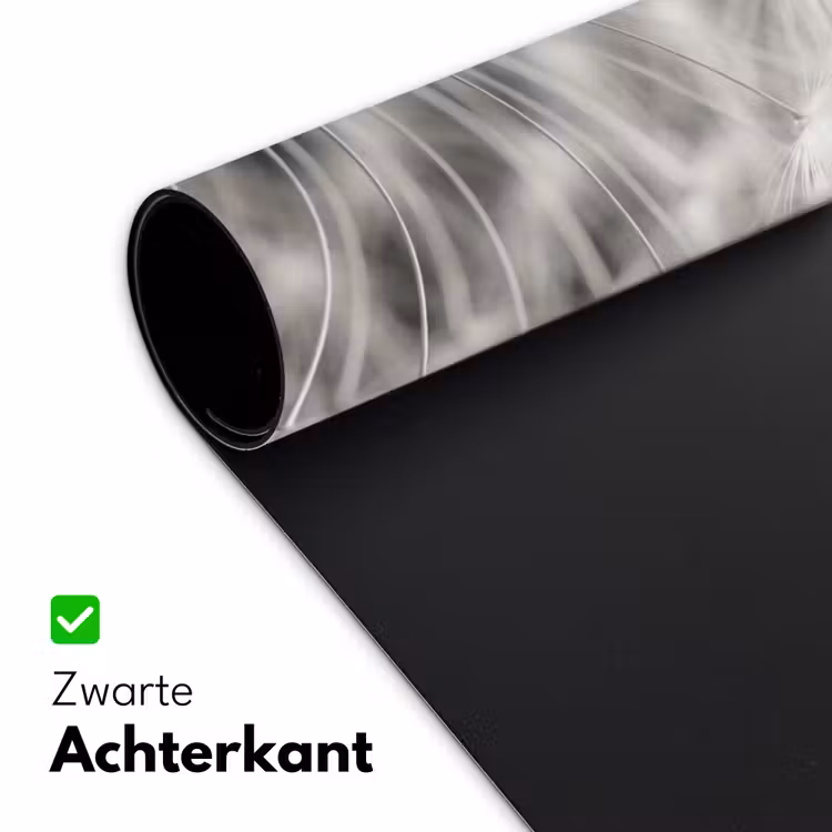 Bureau onderlegger - Paardenbloem - Zwart - Wit — 5