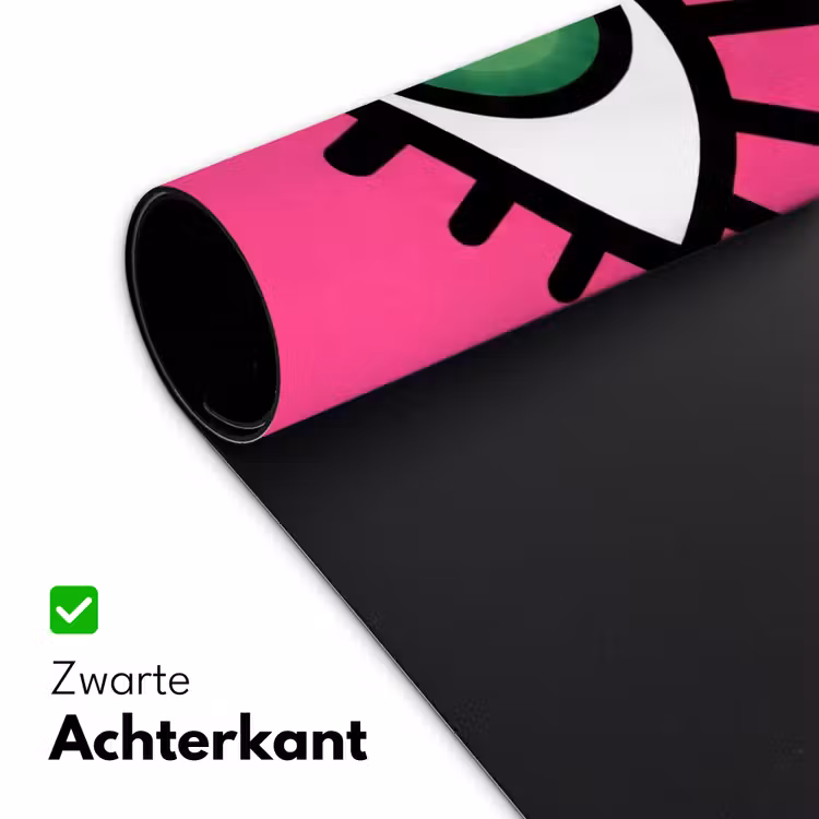 Bureau onderlegger - Minimalistisch - Oog - Roze — 5