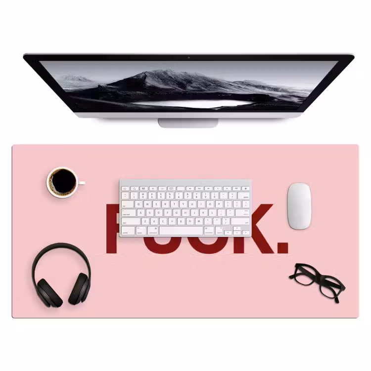 Bureau onderlegger - Statement - Krachtig - Roze — 4