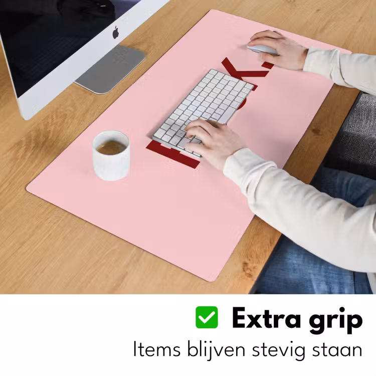 Bureau onderlegger - Statement - Krachtig - Roze — 6