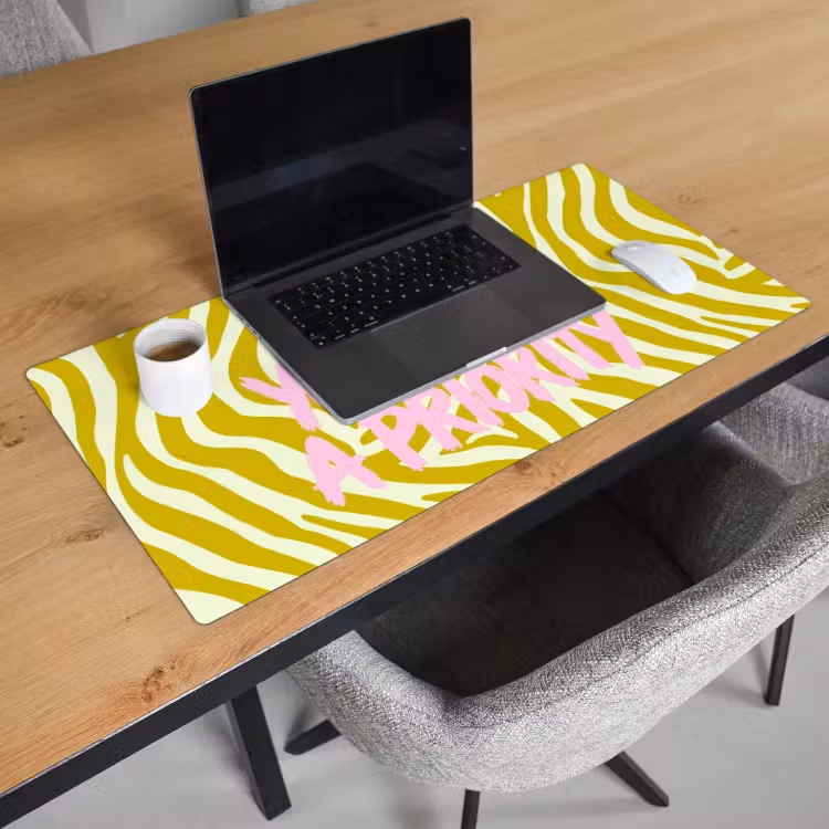 Bureau onderlegger - Zebraprint - Priority - Roze — 3