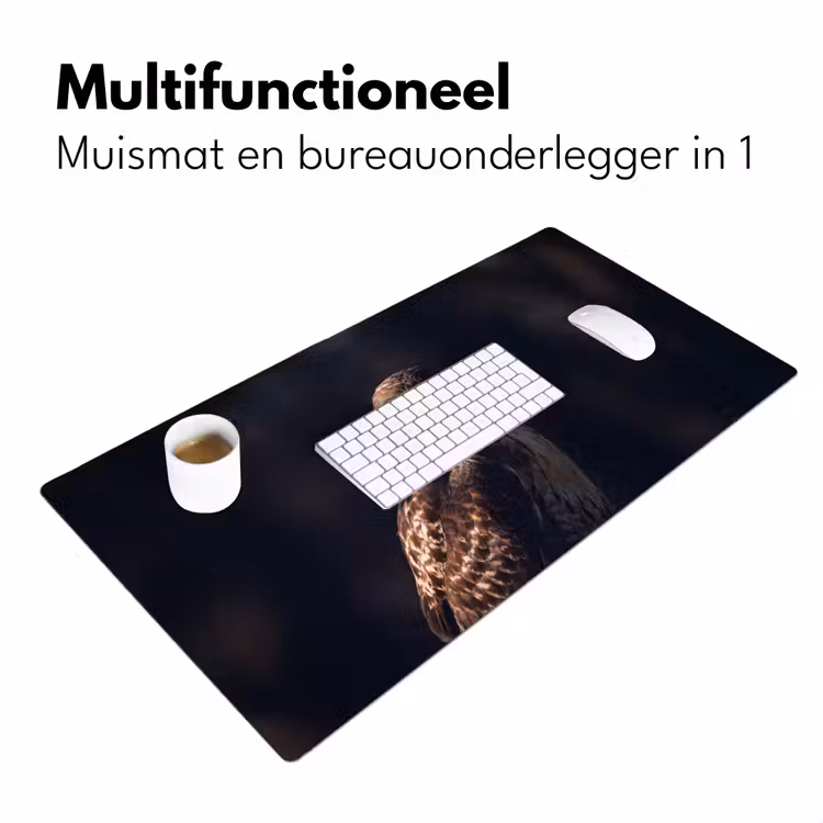 Bureau onderlegger - Roofvogel - Buizerd - Bruin — 7