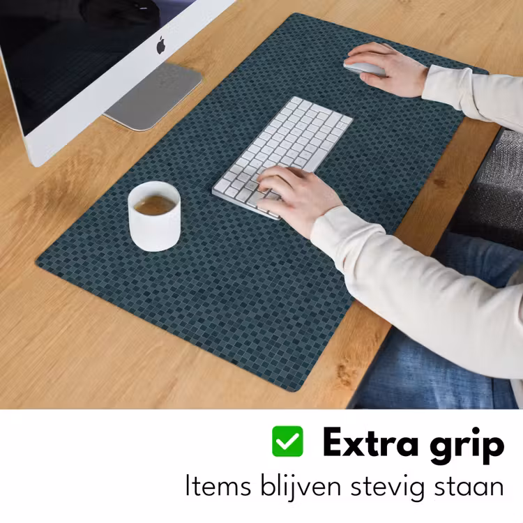 Bureau onderlegger - Patroon - Mozaïek - Groen — 6