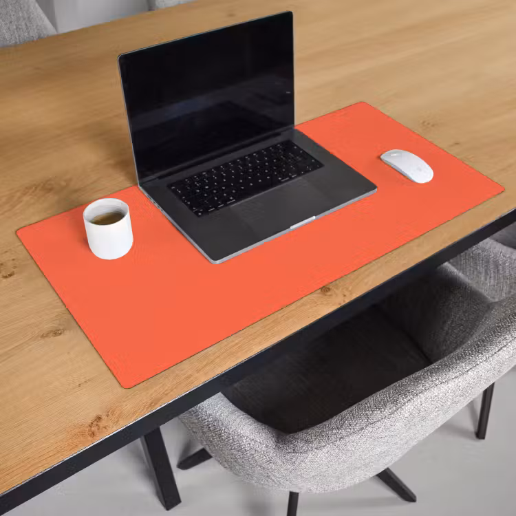 Bureau onderlegger - Sunset - Salmon - Oranje — 3