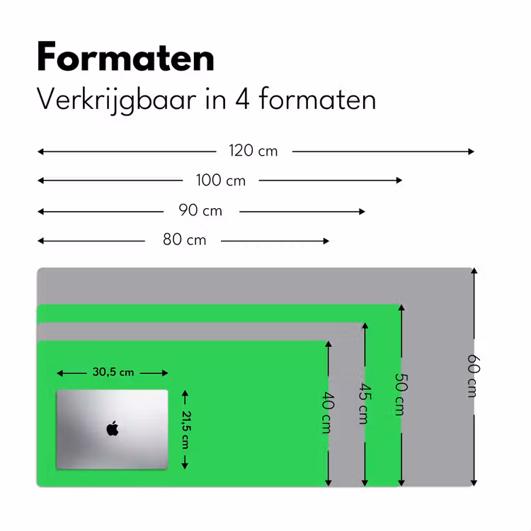 Bureau onderlegger - Mint - Green - Groen — 8