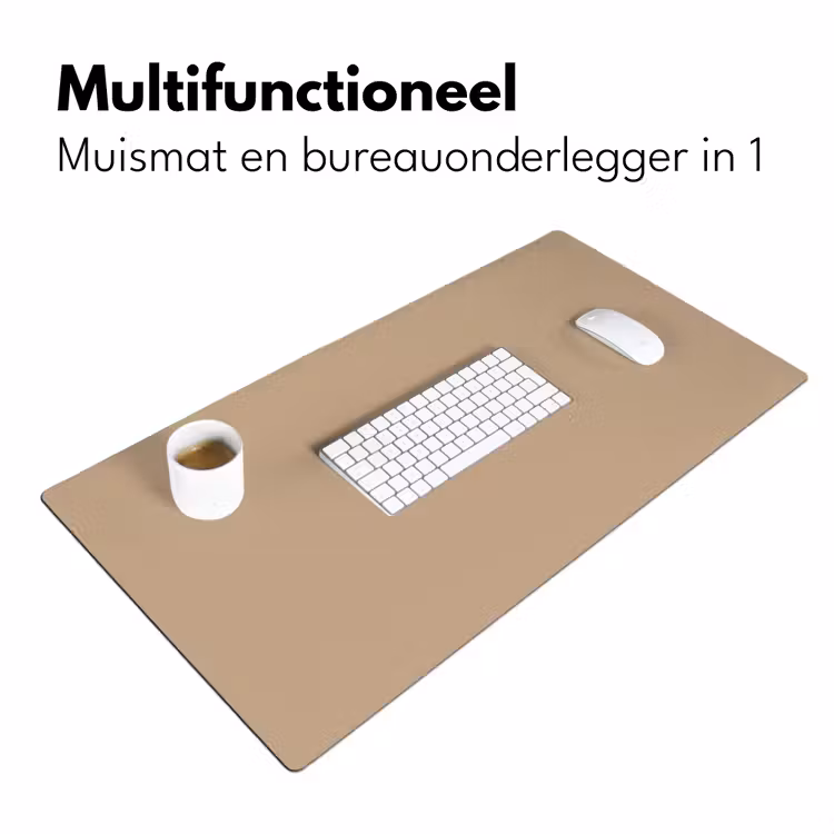 Bureau onderlegger - Soft - Taupe - Bruin — 7
