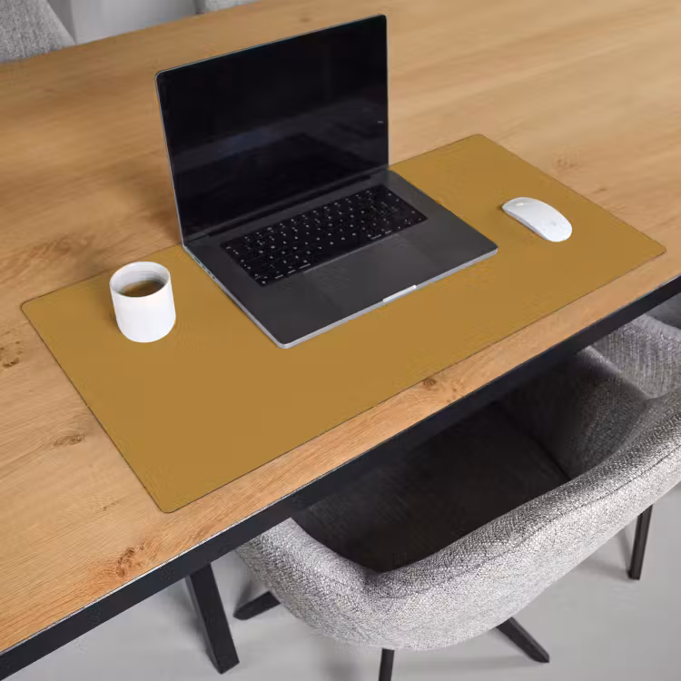 Bureau onderlegger - Rhythmic - Ochre - Geel — 3