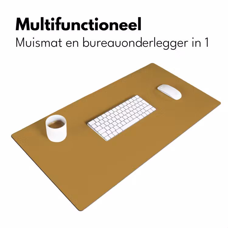Bureau onderlegger - Rhythmic - Ochre - Geel — 7