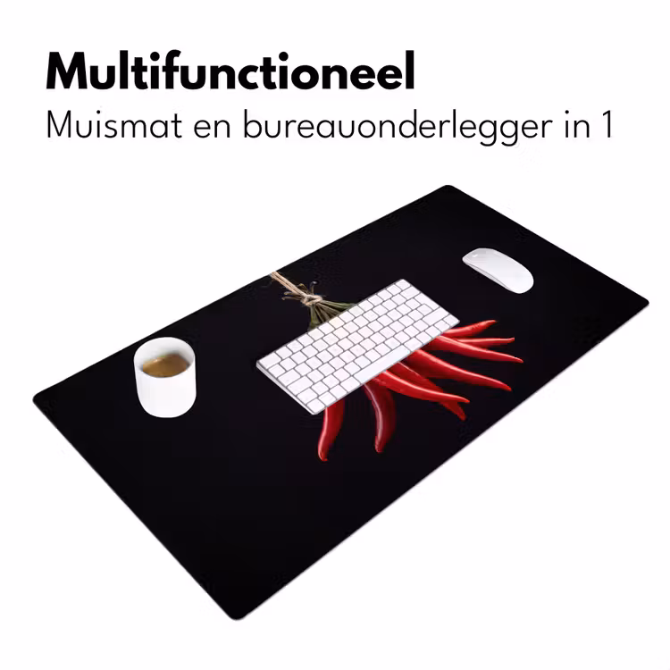 Bureau onderlegger - Rode peper - Eten — 7