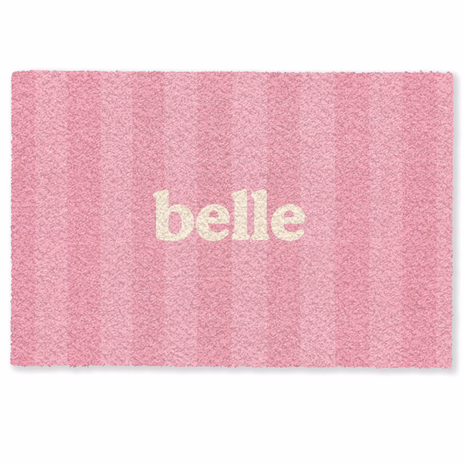 Deurmat - Roze - Gestreept - Belle — 1