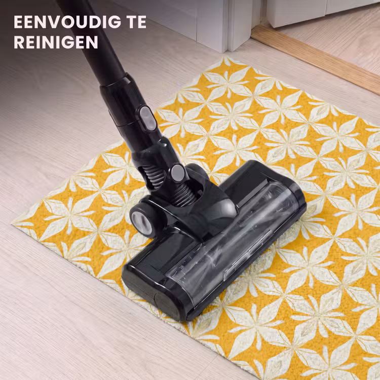 Deurmat - Patroon - Retro - Geel — 9