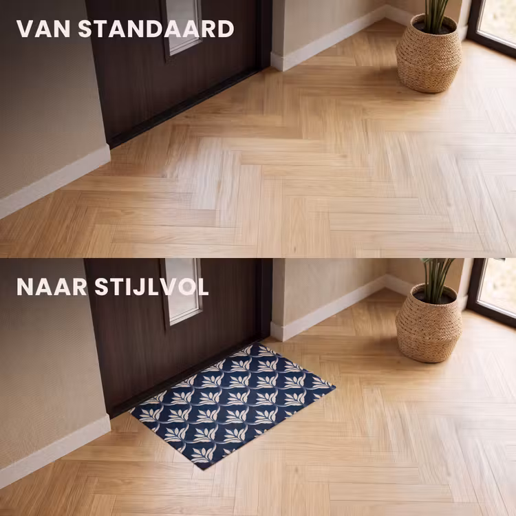 Deurmat - Modern - Ontwerp - Blauw — 3