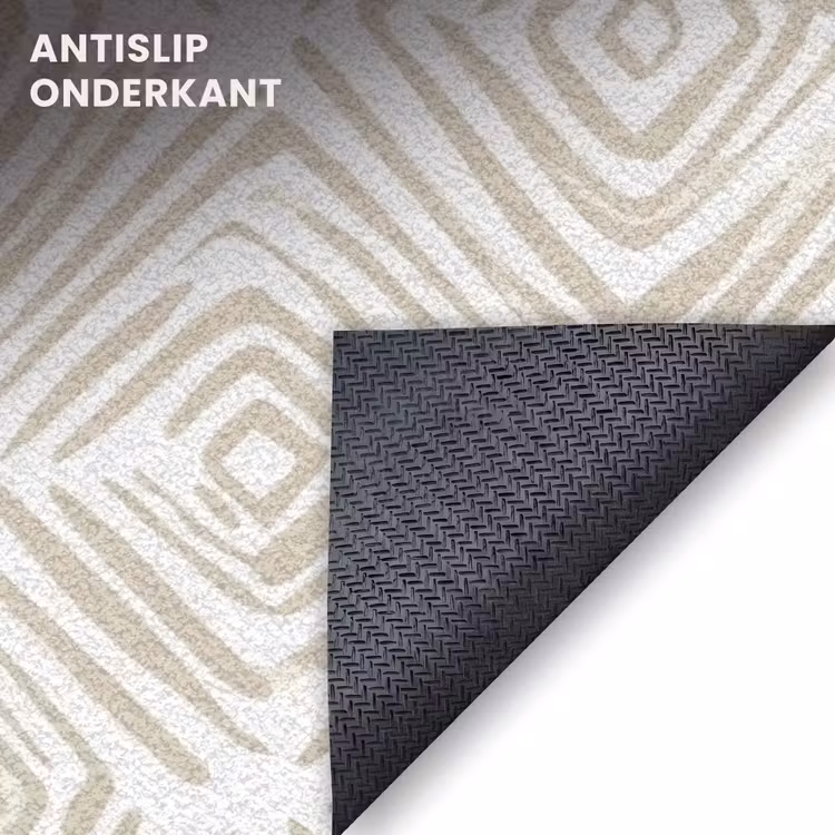 Deurmat - Abstract - Ruit - Beige — 6