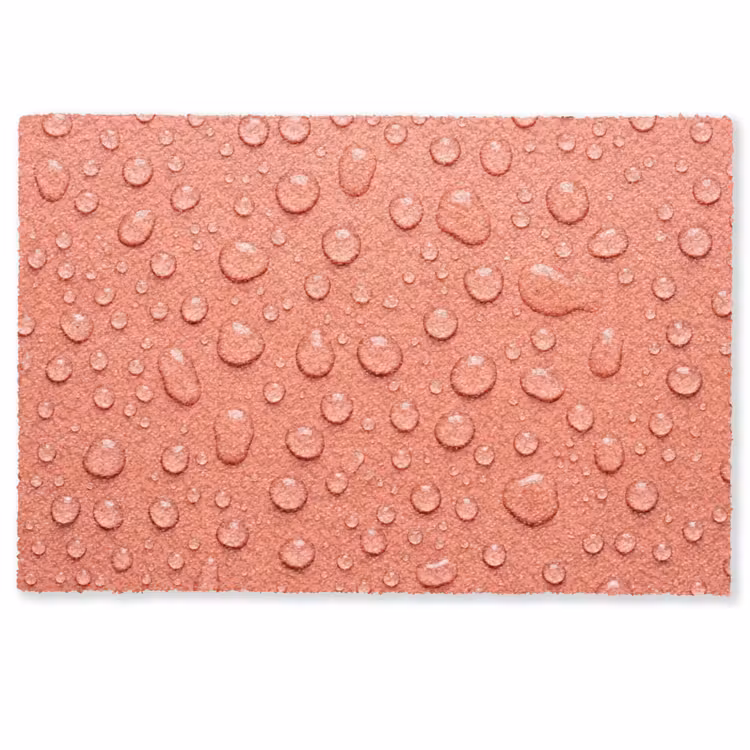 Deurmat - Water - Druppels - Roze — 1
