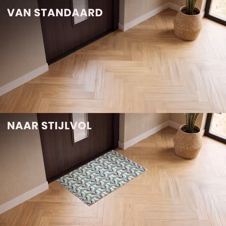 Deurmat - Retro - Modern - Groen — 3