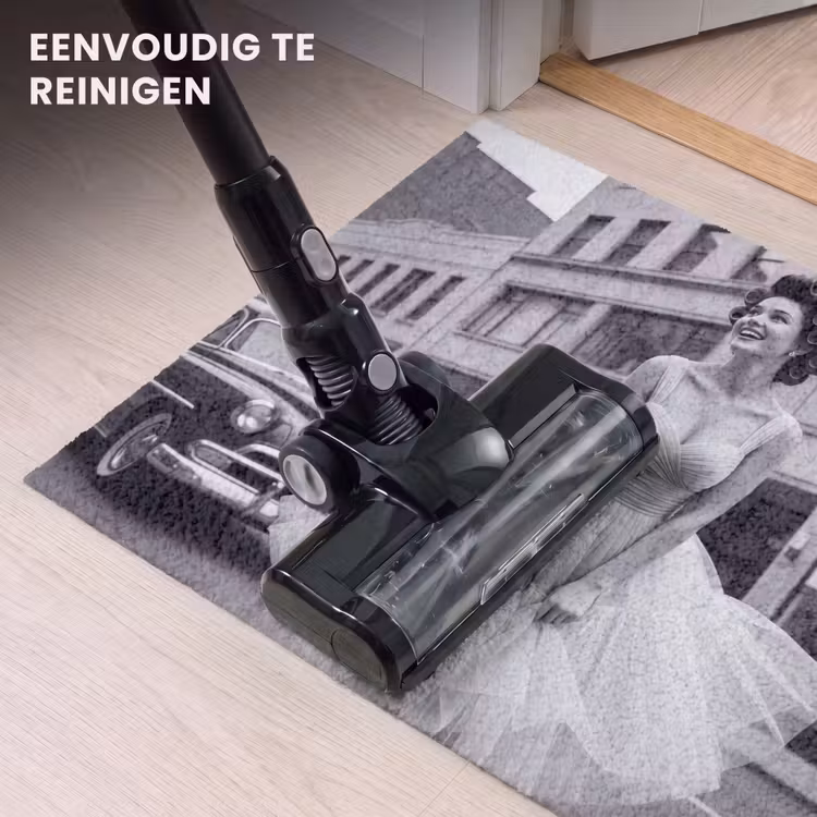 Deurmat - Retro - Vrouw - Zwart - Wit — 9