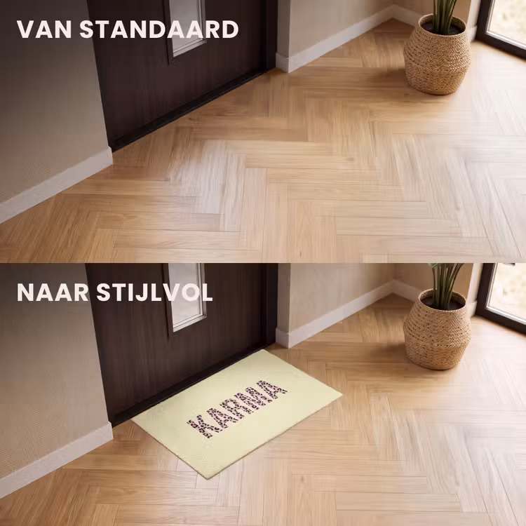 Deurmat - Karma - Luipaardprint - Geel — 3