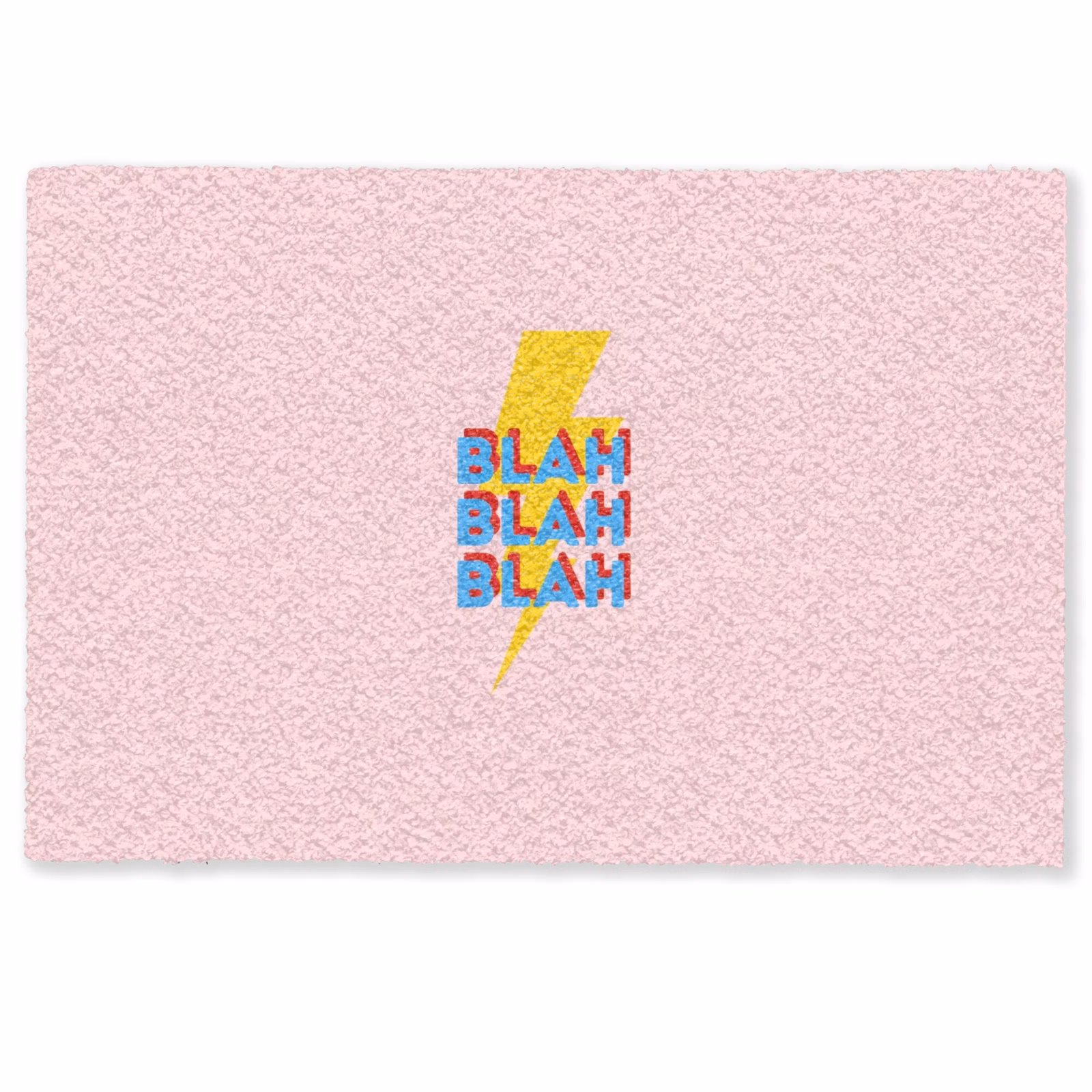 Deurmat - Blah - Bliksem - Roze — 1