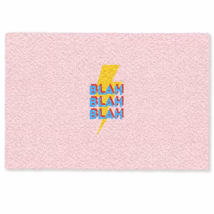 Deurmat - Blah - Bliksem - Roze — 1
