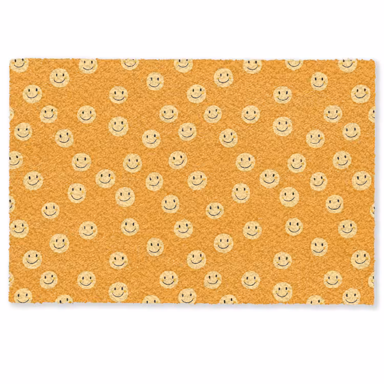 Deurmat - Smileys - Retro - Heel — 1