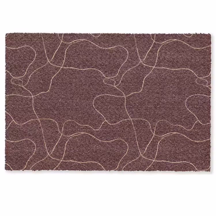 Deurmat - Abstract - Modern - Bruin — 1