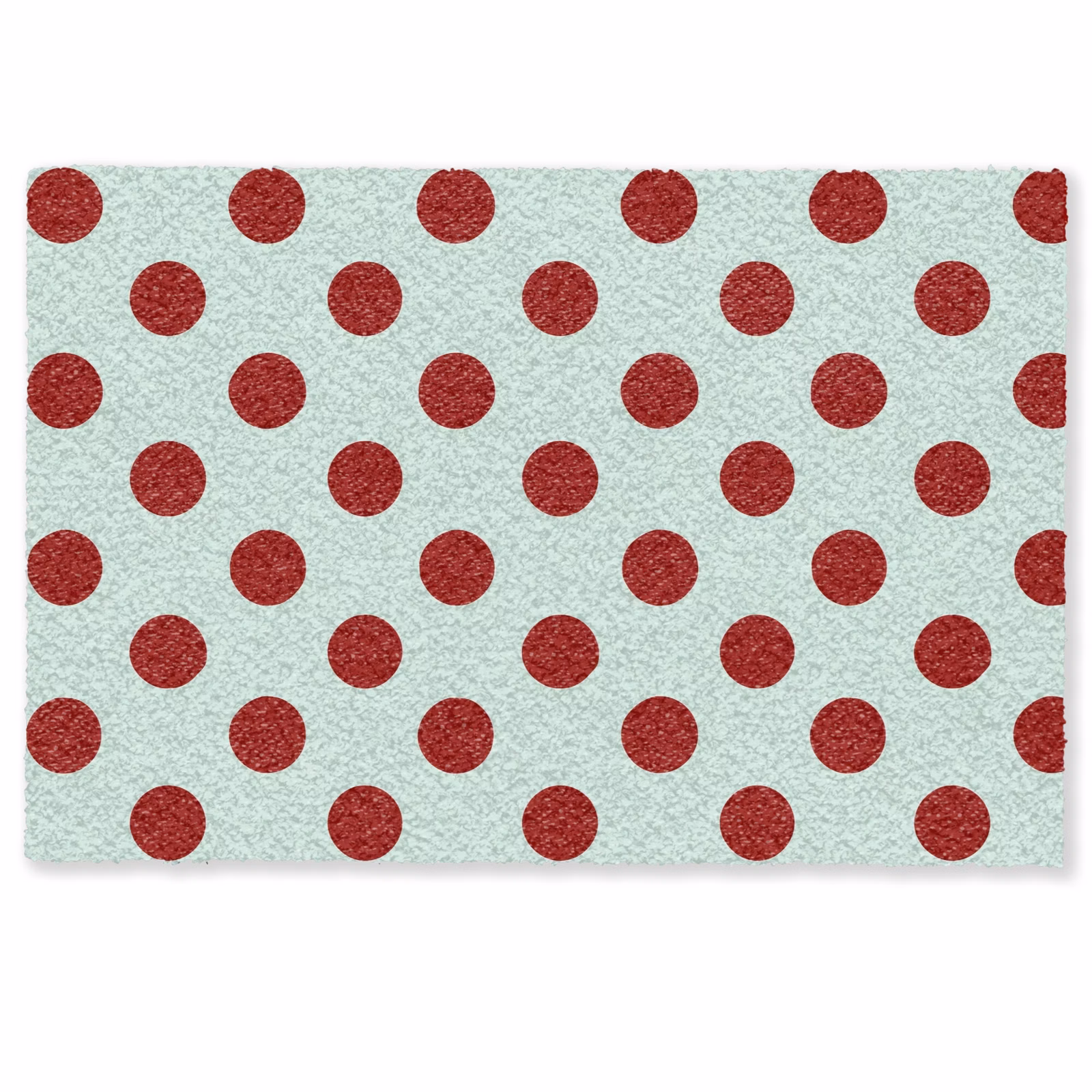 Deurmat - Polka - Dots - Rood — 1