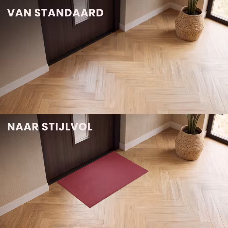 Deurmat - Antique - Ruby - Rood — 3