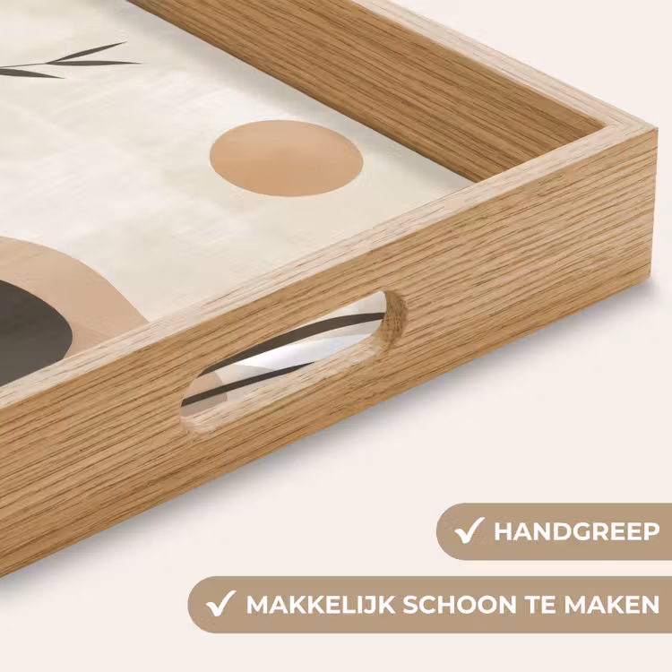 Dienblad - Japandi - Landschap - Beige — 8