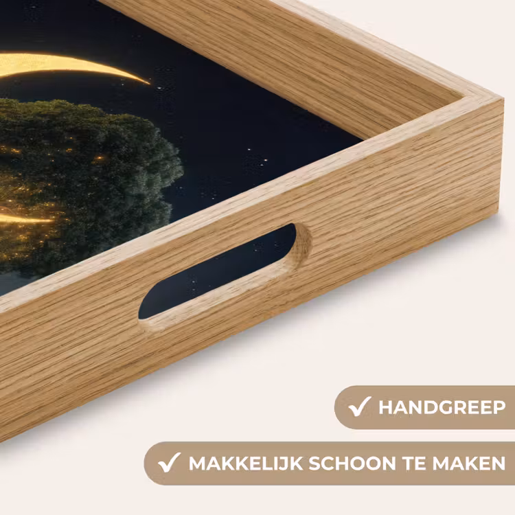 Dienblad - Maan - Bomen - Rust — 8