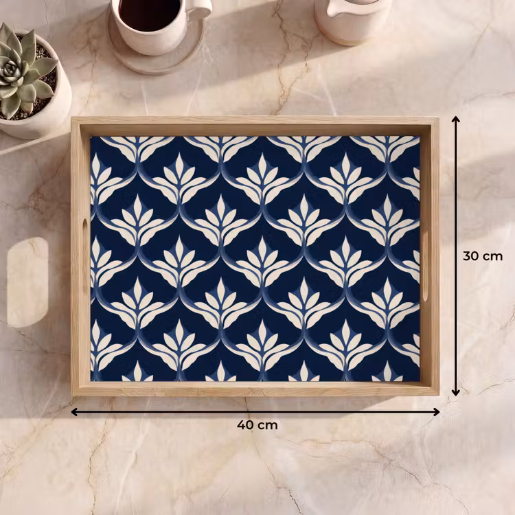 Dienblad - Modern - Ontwerp - Blauw — 7
