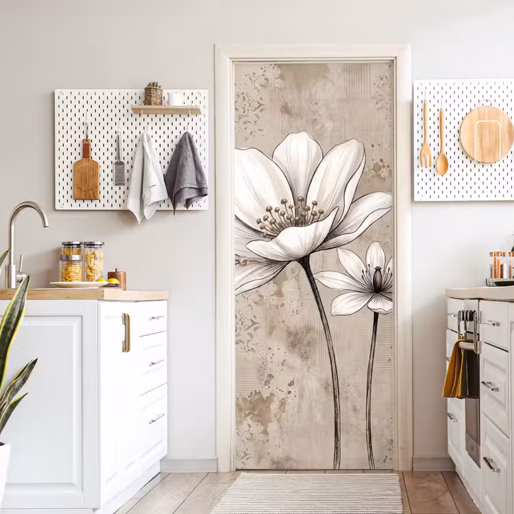 Deursticker - Modern - Design - Wit — 7