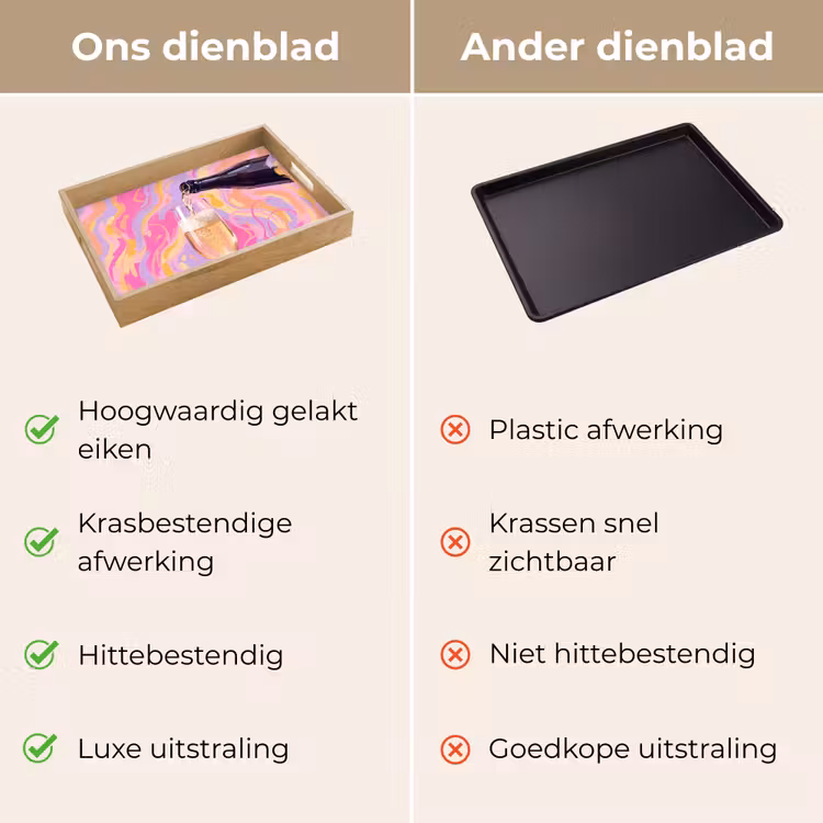 Dienblad - Drank - Inschenken - Feest - Abstract - Roze — 9