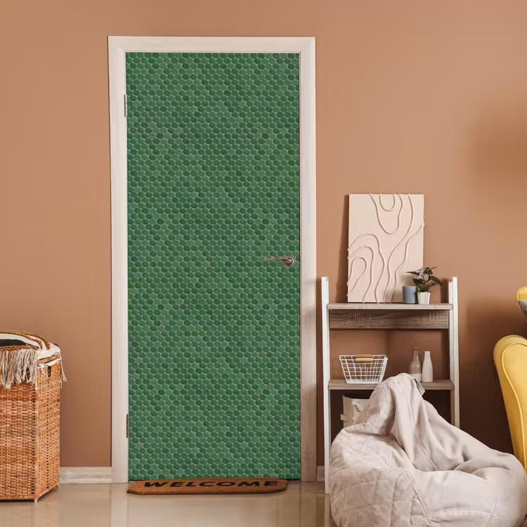 Deursticker - Penny - Mozaïek - Bosgroen - Green — 2